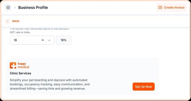 Set up your business