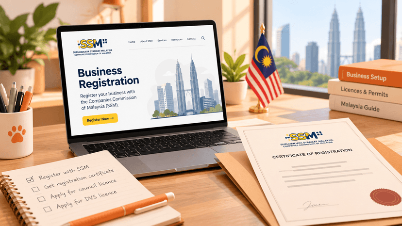 Step 1 SSM Registeration