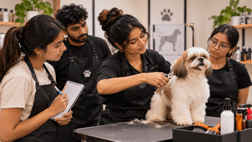 pet grooming course