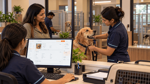 Digitized Pet Check-In