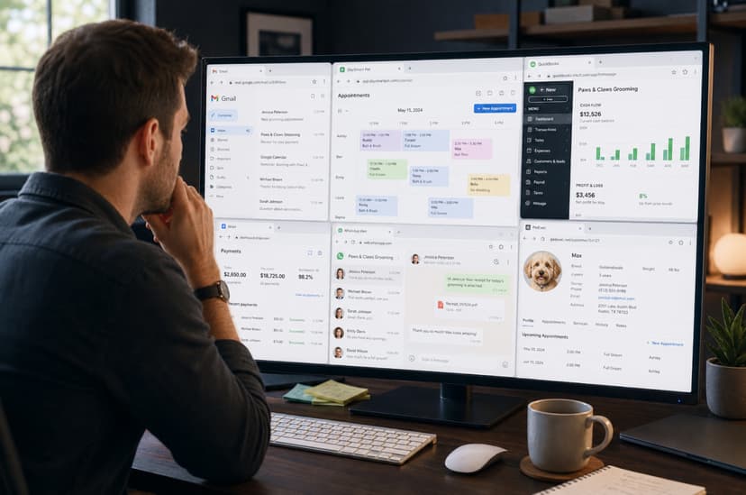 Managing Multiple Pet Business Tools and Systems